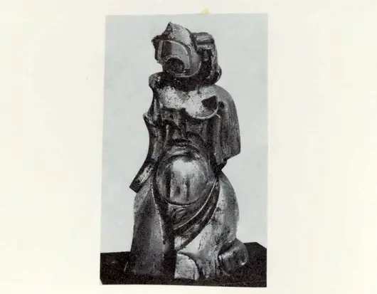 Anonimo , D'Albisola, Tullio - sec. XX - Sfinge , fronte