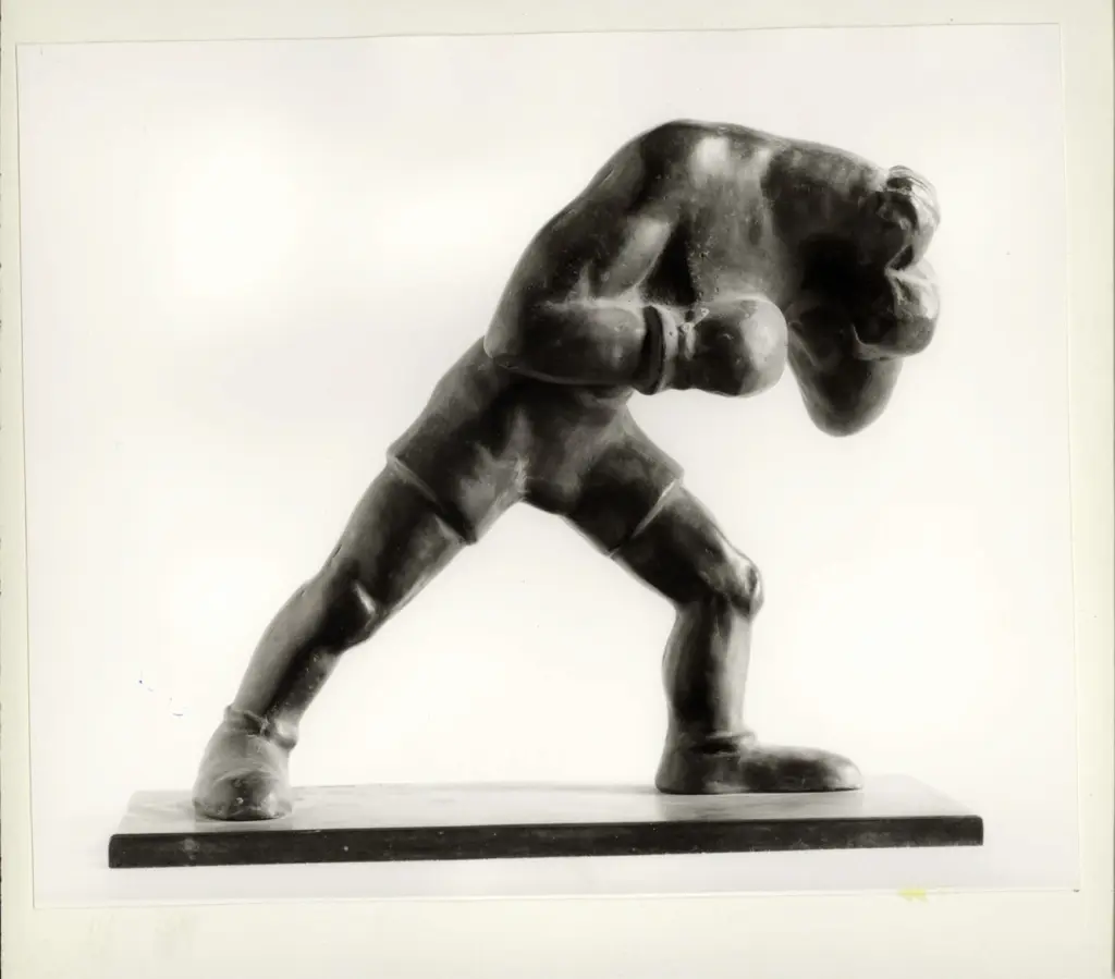 D'Albisola, Tullio , Momento di pugilato -