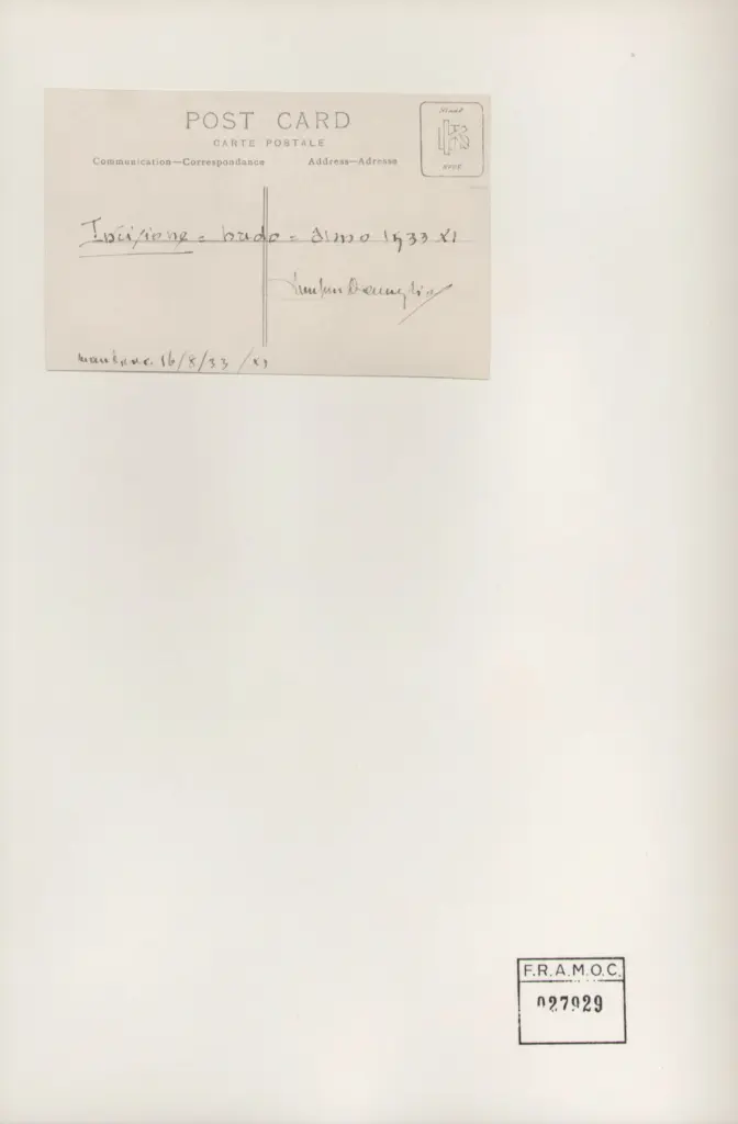 Anonimo , Dall'Aglio, Cesare - sec. XX - Nudo , retro