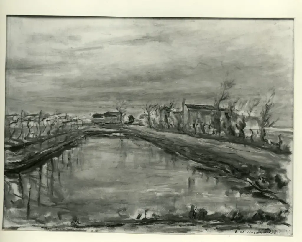 Da Venezia, Eugenio , Canale a San Erasmo -