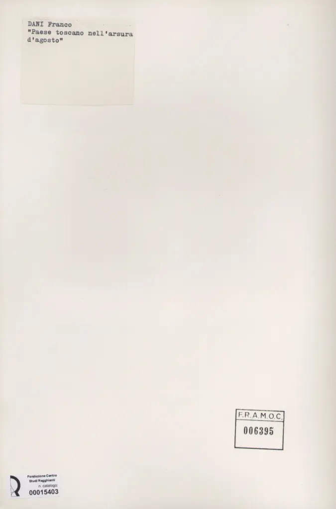 Anonimo, Anonimo , retro