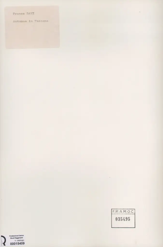 Anonimo, Anonimo , retro