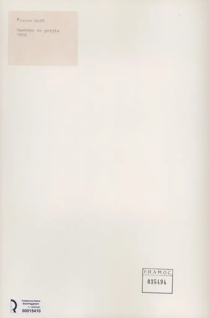 Anonimo, Anonimo , retro