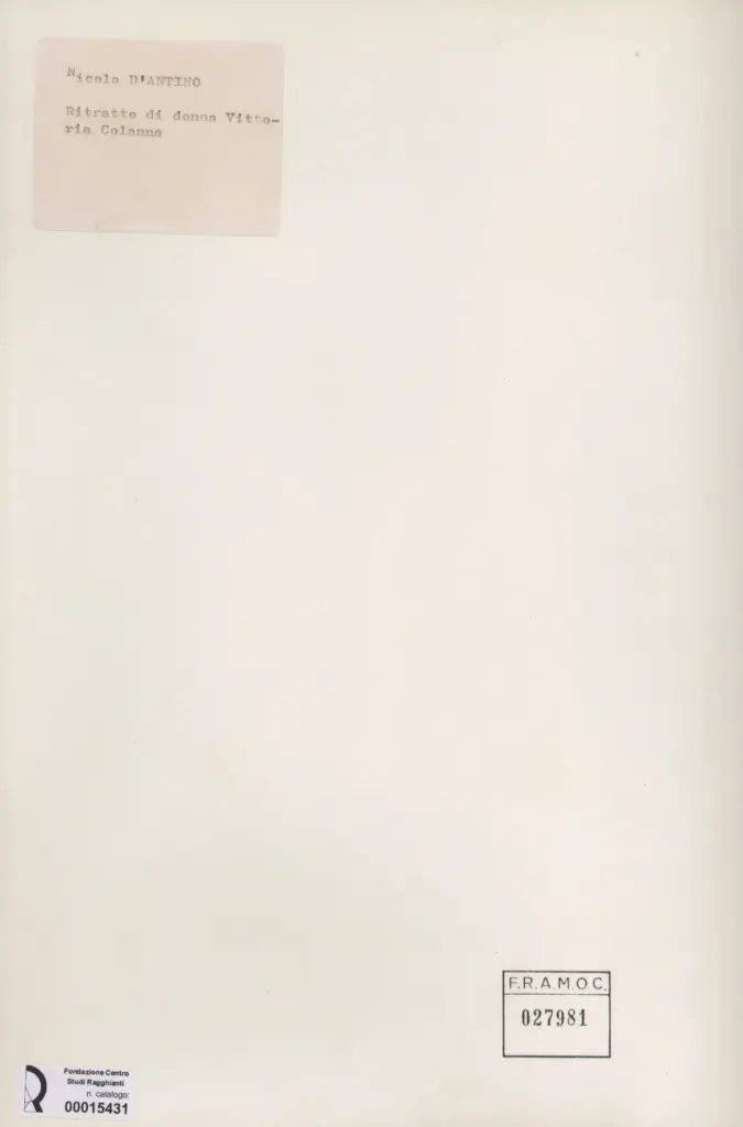 Anonimo, Anonimo , retro