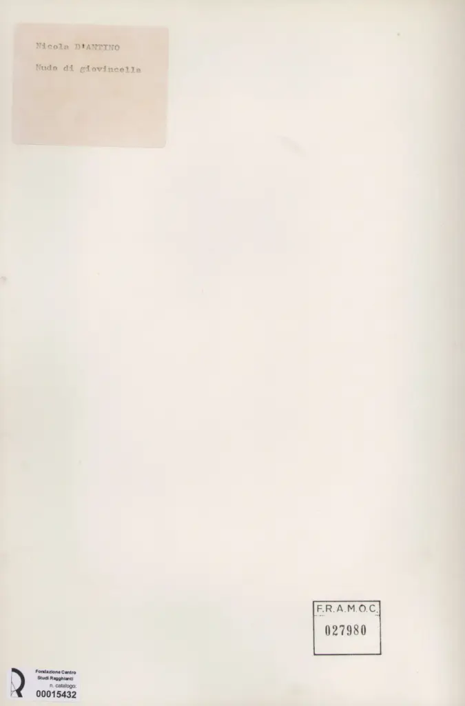 Anonimo, Anonimo , retro