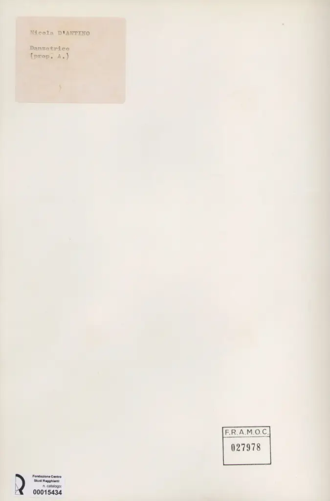 Anonimo, Anonimo , retro