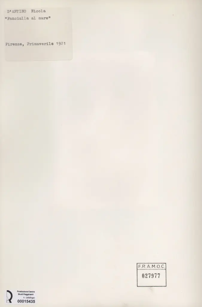 Anonimo, Anonimo , retro