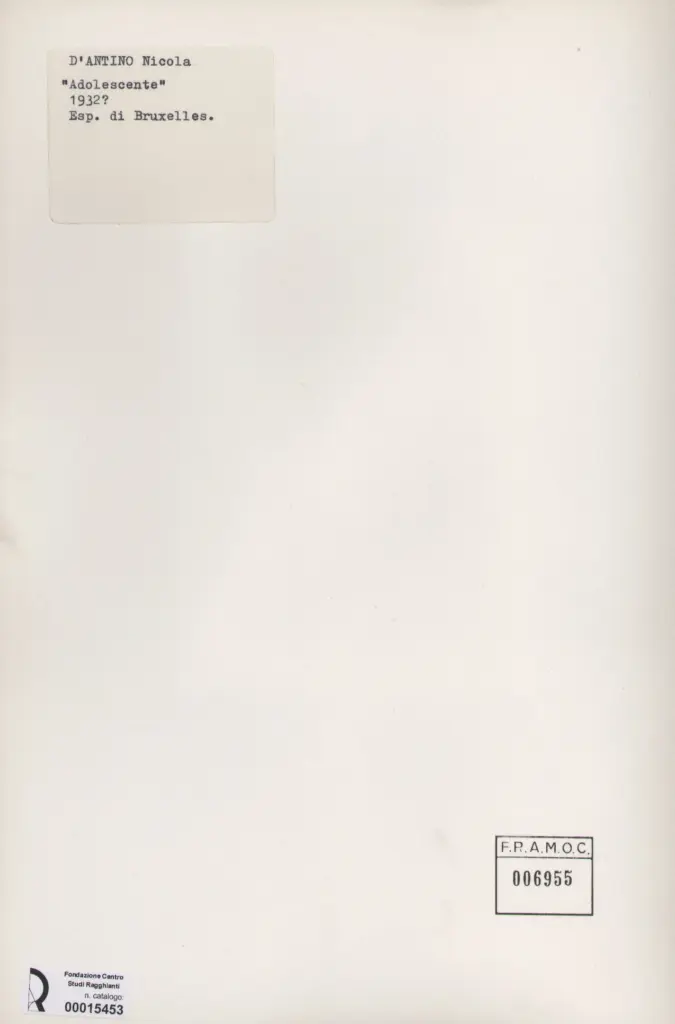 Anonimo, Anonimo , retro