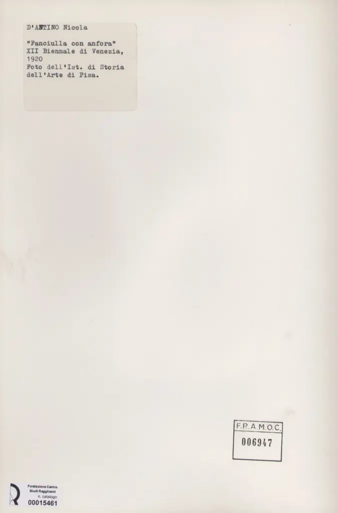 Anonimo, Anonimo , retro