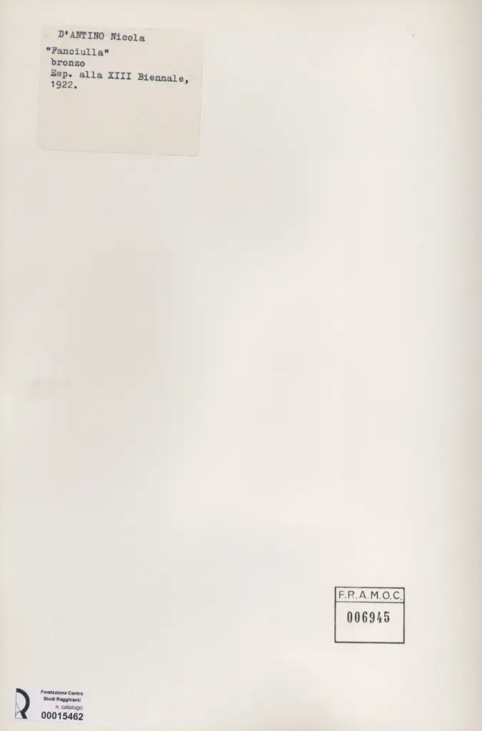 Anonimo, Anonimo , retro