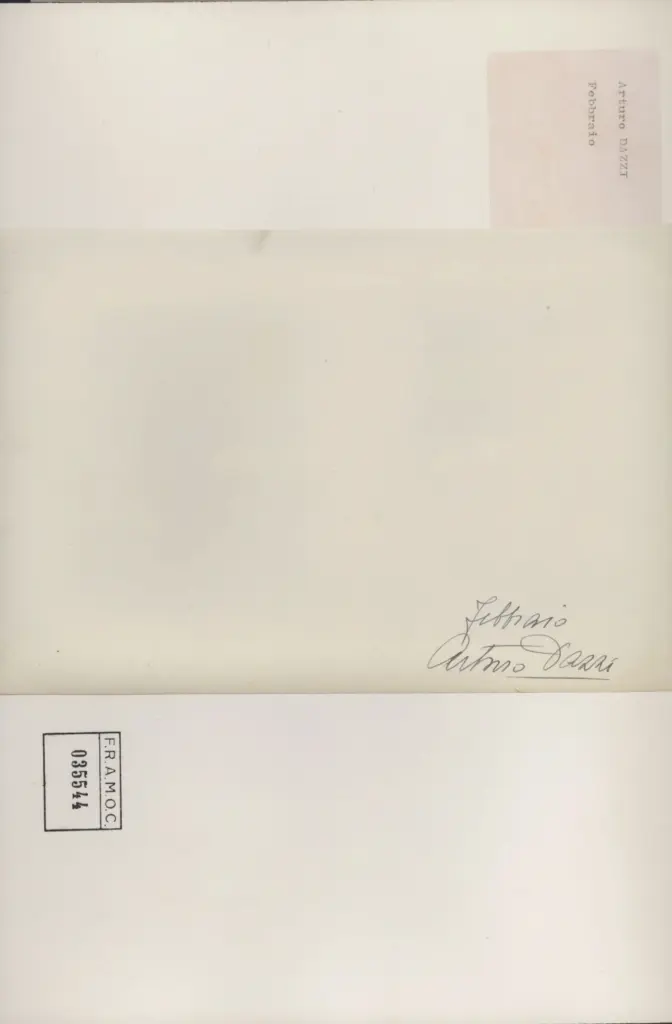 Anonimo, Anonimo , retro