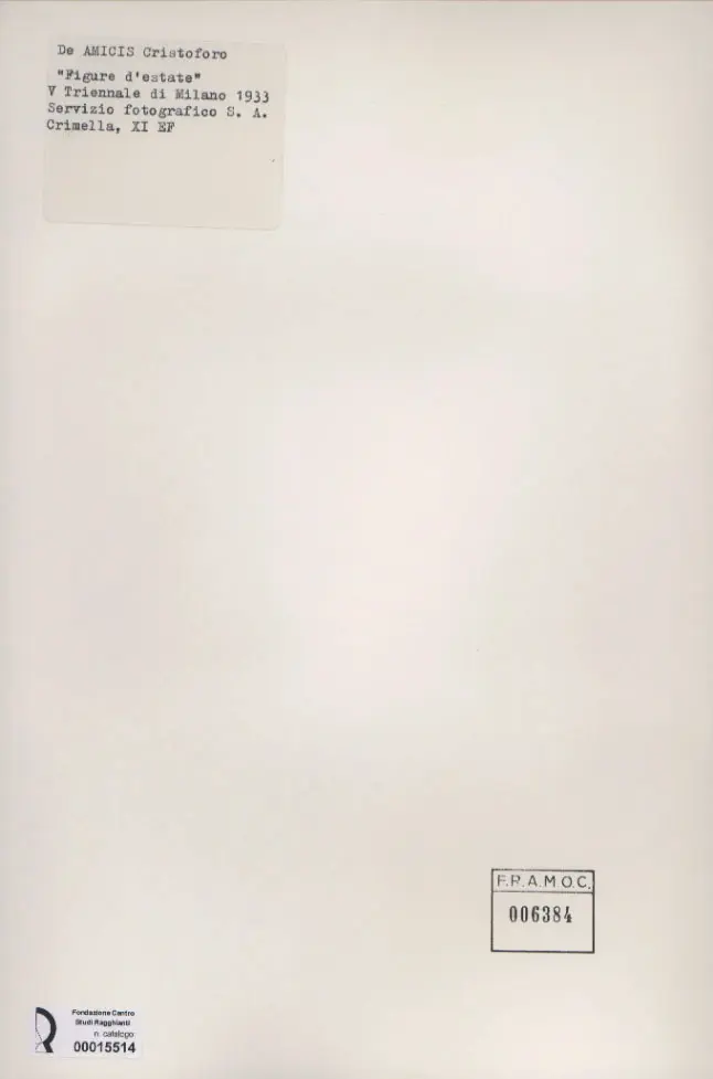 Crimella, Mario , retro