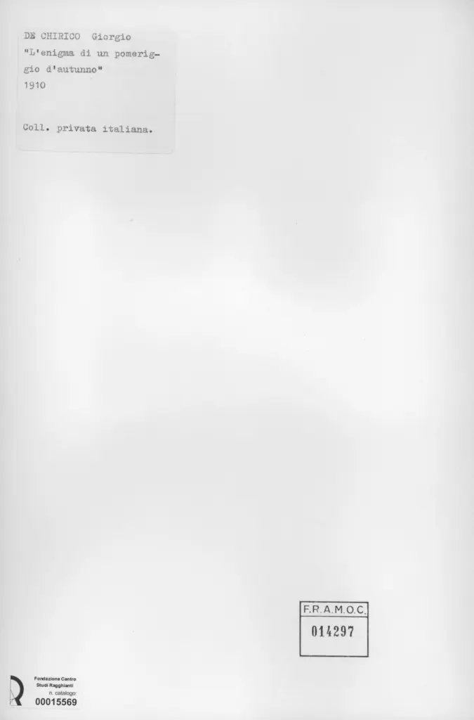 Bacci, Attilio , retro