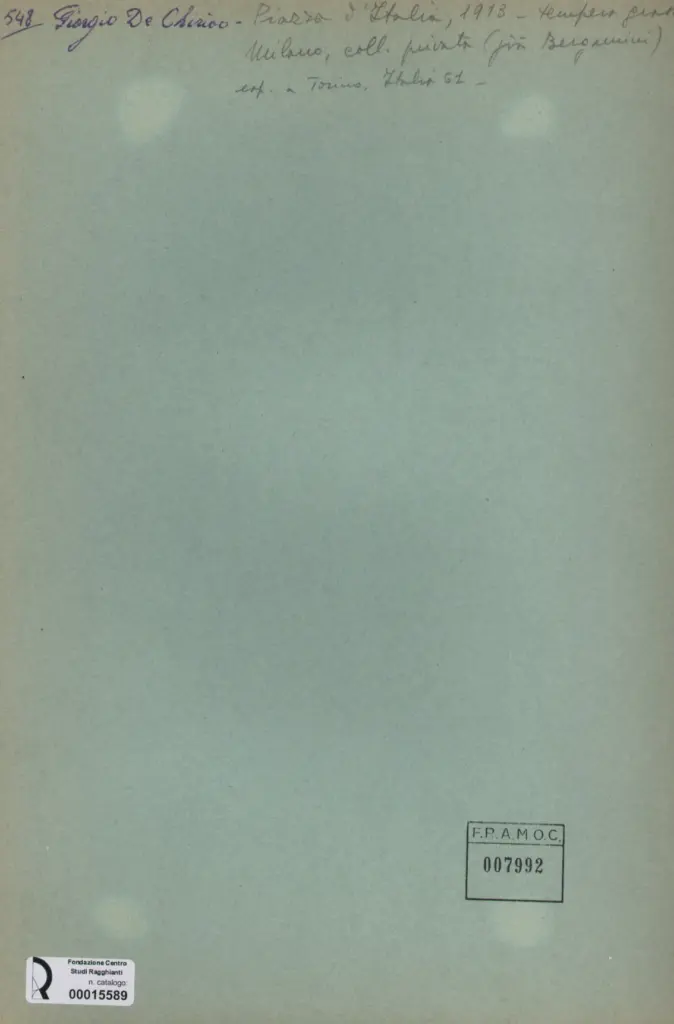 Anonimo, Anonimo , retro