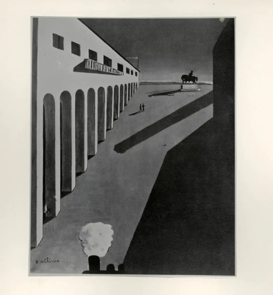 De Chirico, Giorgio , La partenza del poeta