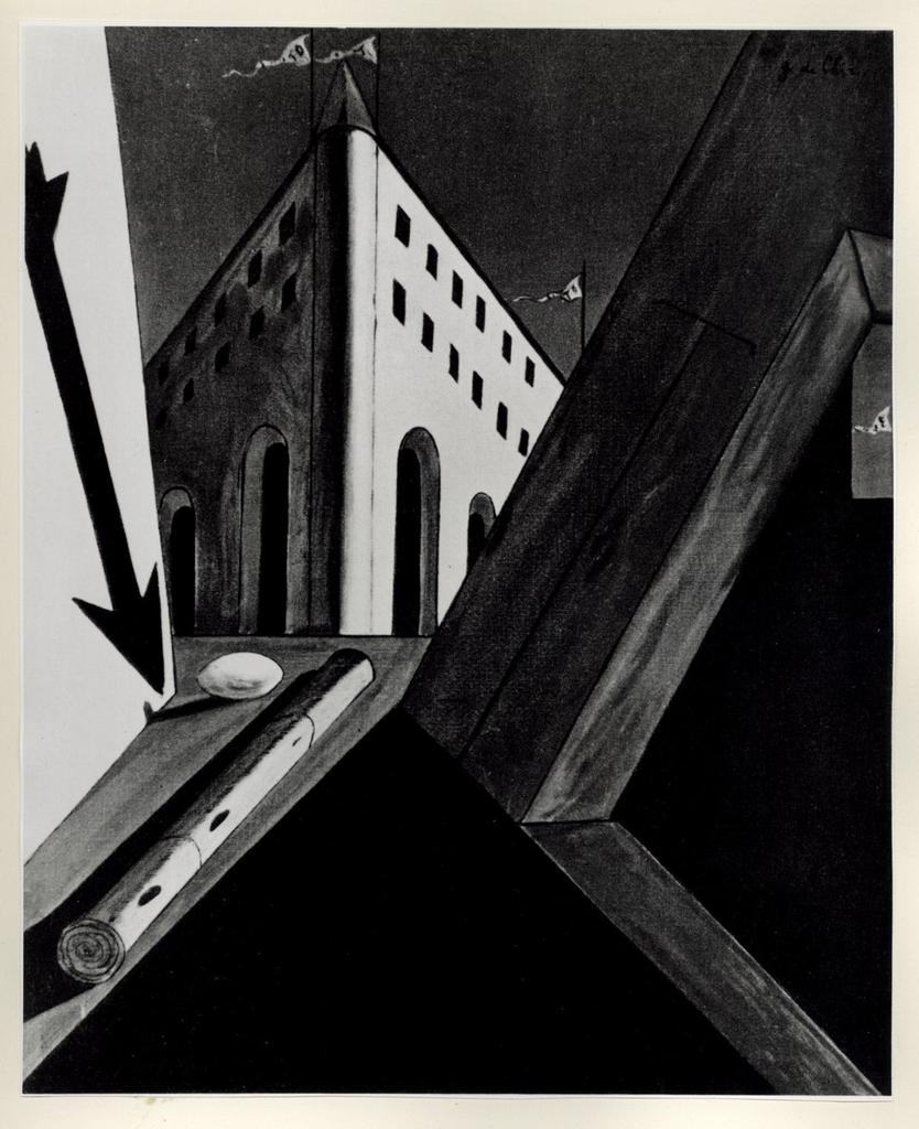 Università di Pisa. Dipartimento di Storia delle Arti  , De Chirico, Giorgio - sec. XX - Il giorno di festa , fronte