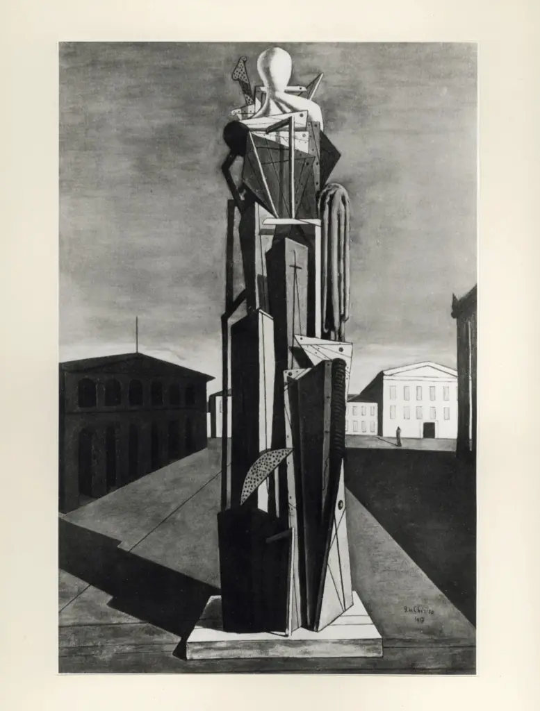 Anonimo , De Chirico, Giorgio - sec. XX - Il grande metafisico , fronte