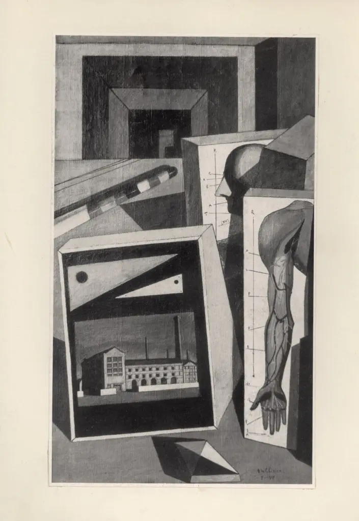 Anonimo , De Chirico, Giorgio - sec. XX - I giochi del sapiente , fronte