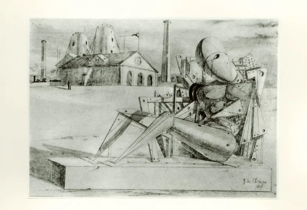 De Chirico, Giorgio - sec. XX , fronte