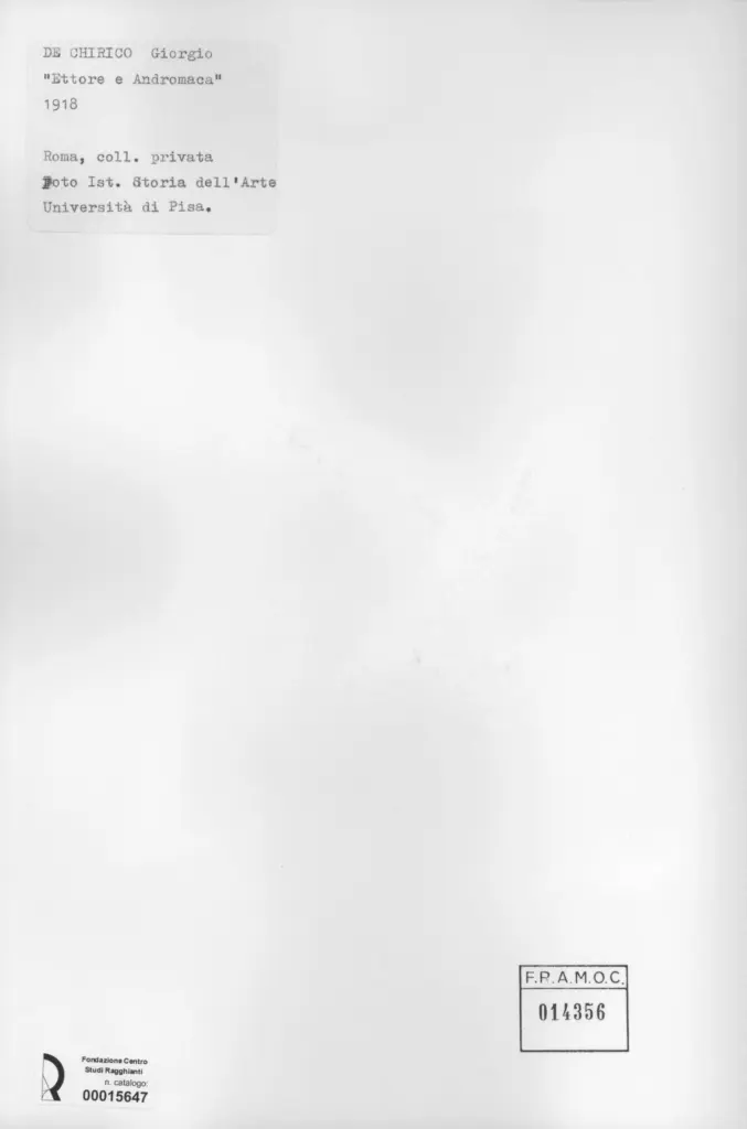 Universit&agrave; di Pisa. Dipartimento di Storia delle Arti&nbsp; , retro