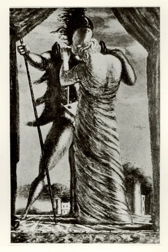 De Chirico, Giorgio - sec. XX - , fronte