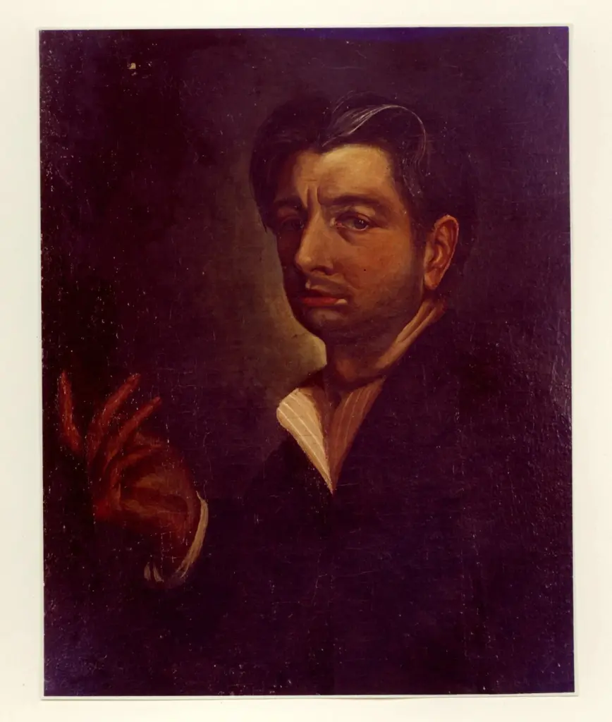 Anonimo , De Chirico, Giorgio - sec. XX - Autoritratto , fronte