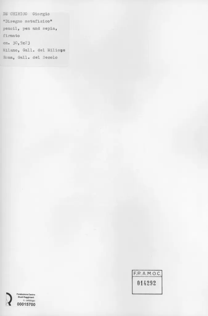 Anonimo, Anonimo , retro