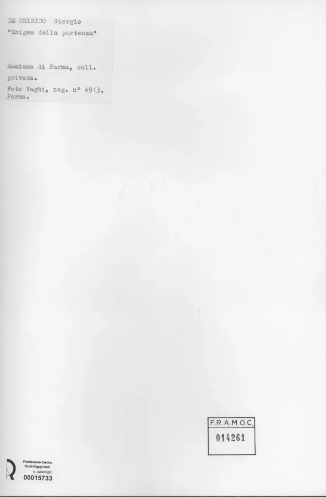 Vaghi, Luigi , retro