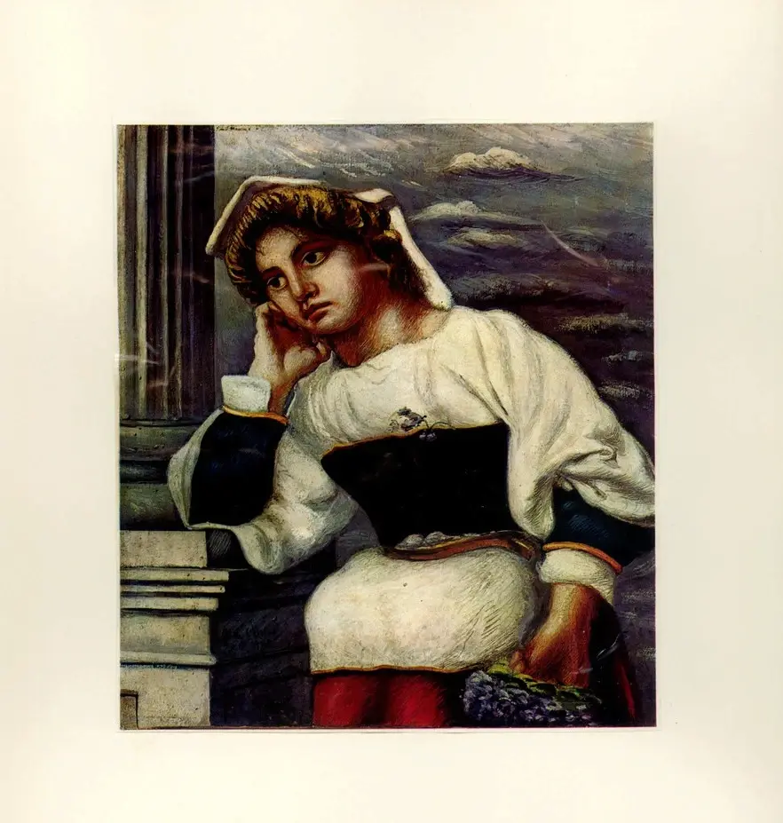 Anonimo , De Chirico, Giorgio - sec. XX - La ciociara , fronte