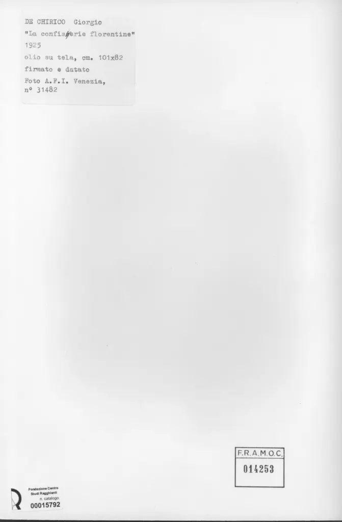 A.F.I. Agenzia Fotografica Industriale , retro