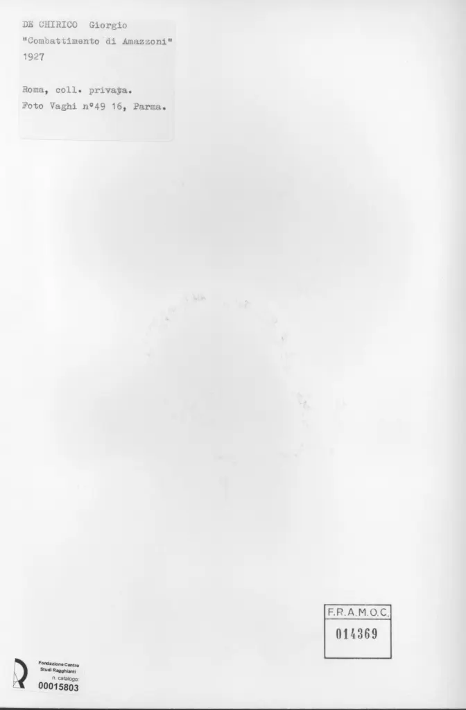 Vaghi, Luigi , retro