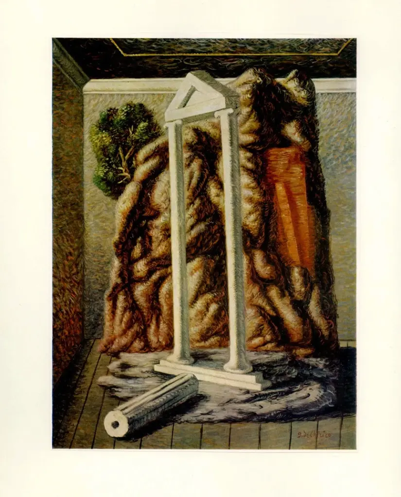 Anonimo , De Chirico, Giorgio - sec. XX - , fronte