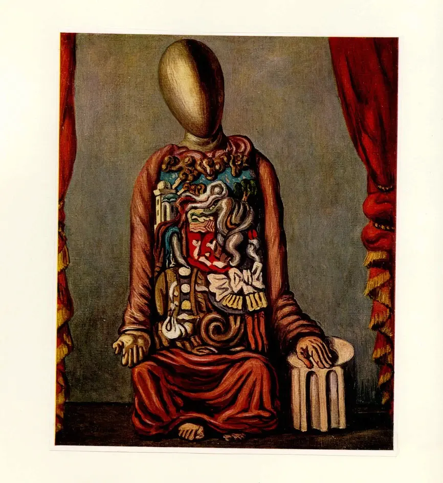 De Chirico, Giorgio , Manichino seduto