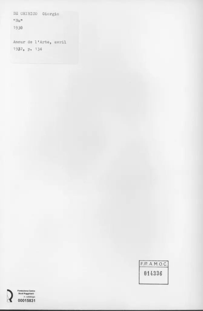 Anonimo, Anonimo , retro