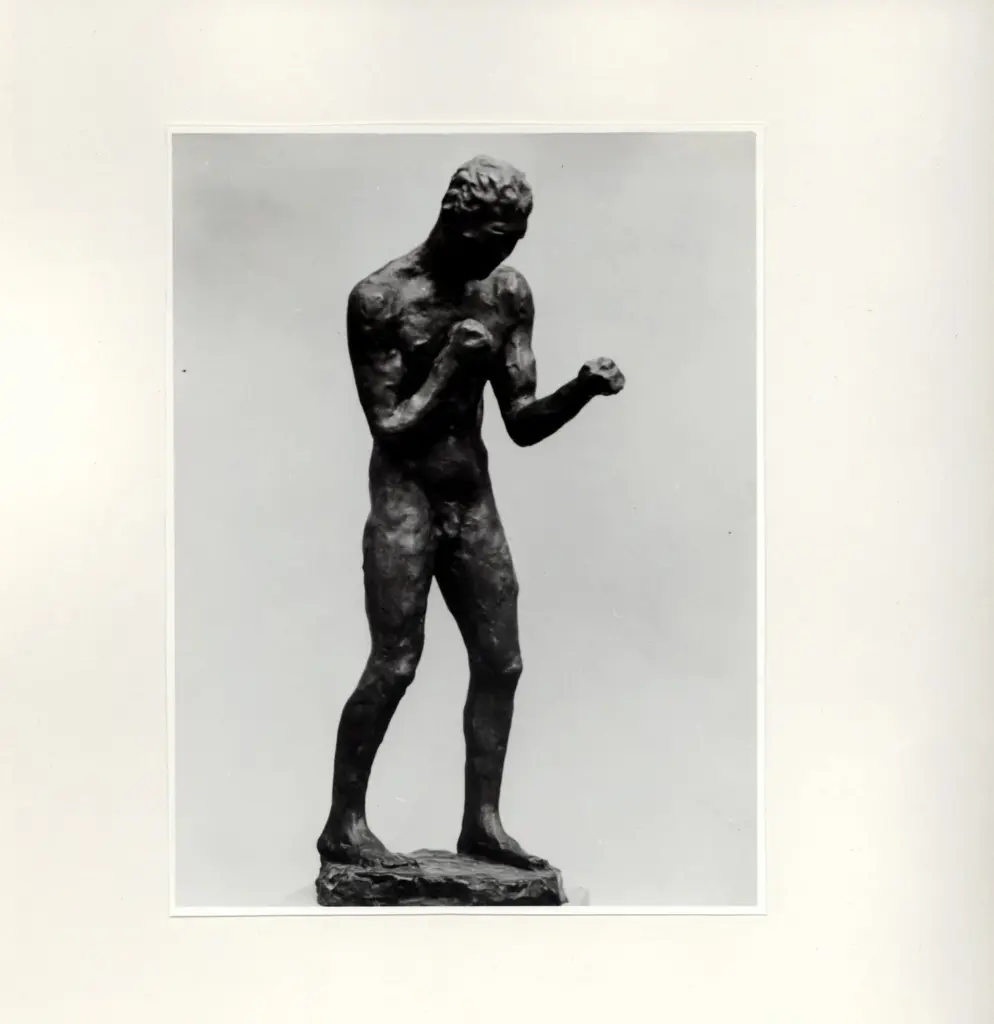 Anonimo , De Fiori, Ernesto - sec. XX - Il pugile , fronte