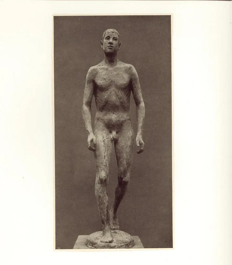 Anonimo , De Fiori, Ernesto - sec. XX - Schreitender , fronte