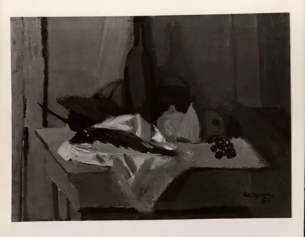 Giacomelli , De Grandis, Luigina - sec. XX - Natura Morta , fronte