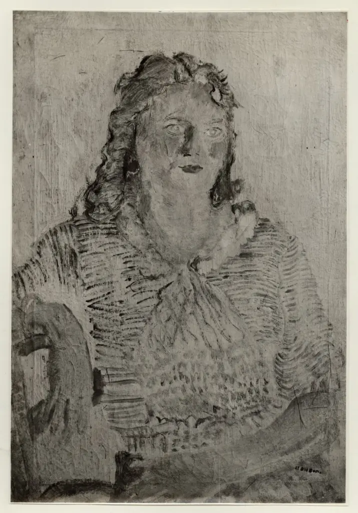 Anonimo , Del Bon, Angelo - sec. XX - Zingara , fronte