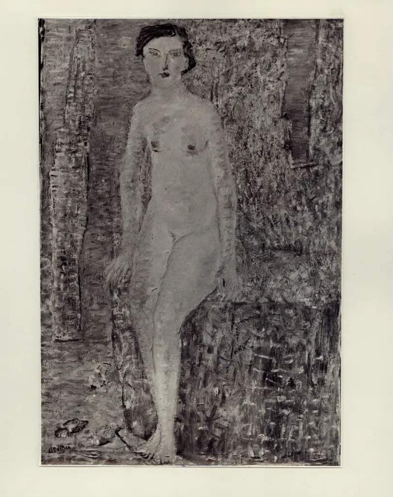 Del Bon, Angelo , Nudo seduto