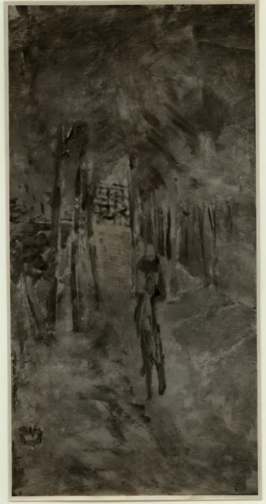 Anonimo , Del Bon, Angelo - sec. XX - Paesaggio , fronte