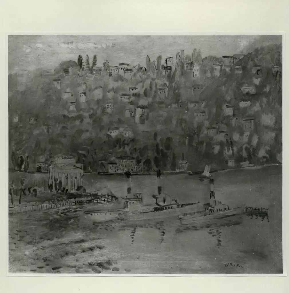 Del Bon, Angelo , Imbarcadero a Como