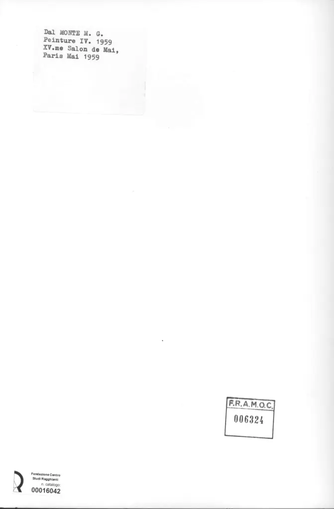 Anonimo, Anonimo , retro