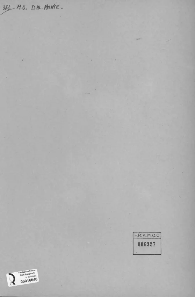 Anonimo, Anonimo , retro