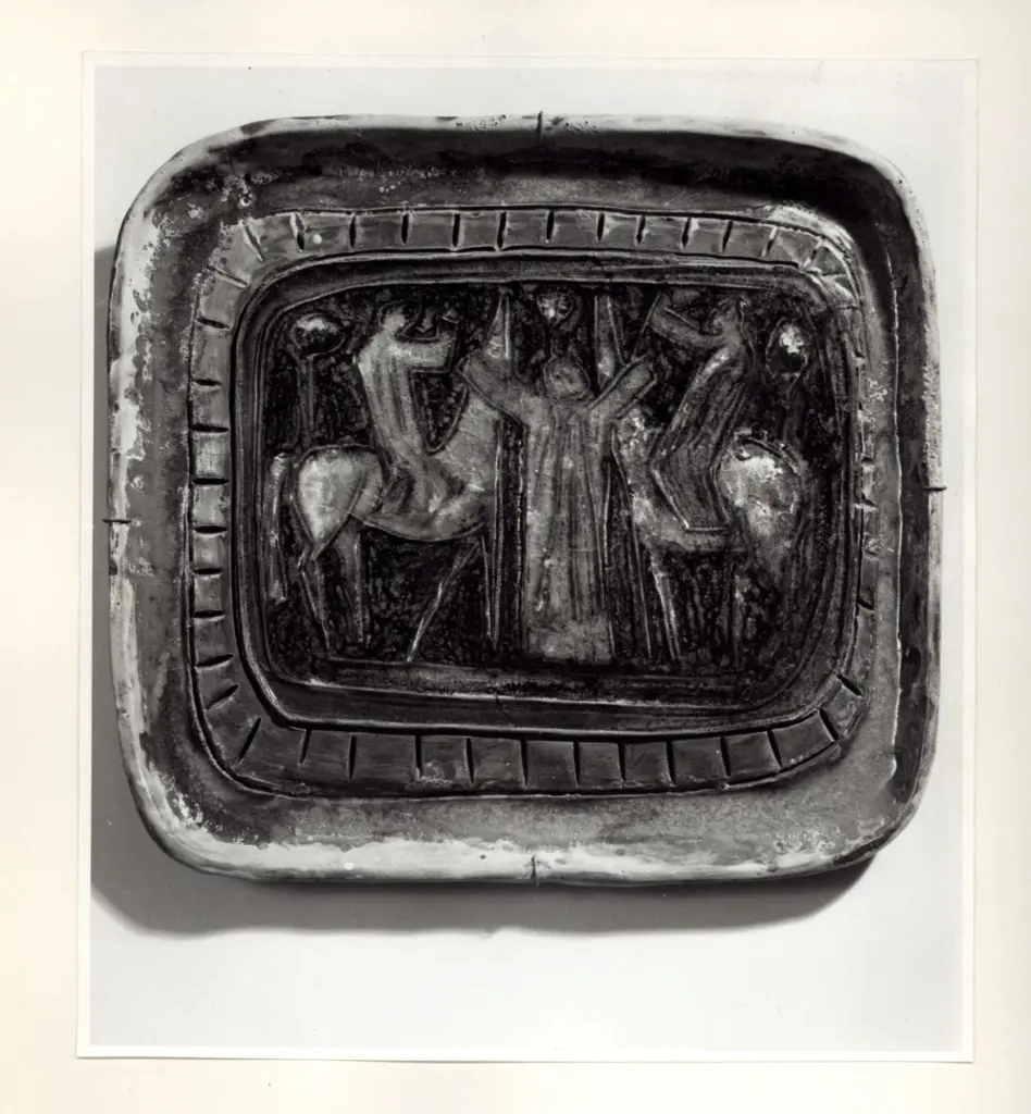 Anonimo , D'Amico, Stefano - sec. XX - Piatto , fronte