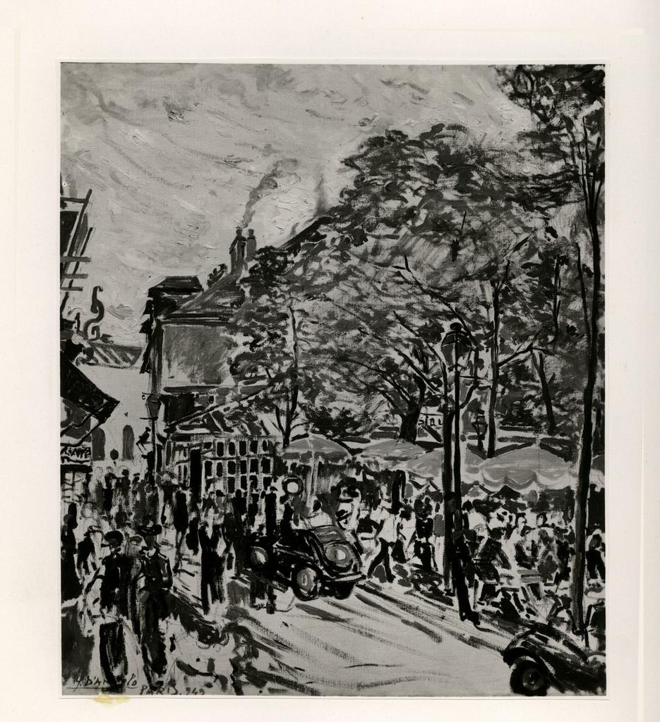 Giacomelli , D'Angelo, Giulio - sec. XX - Montmartre , fronte