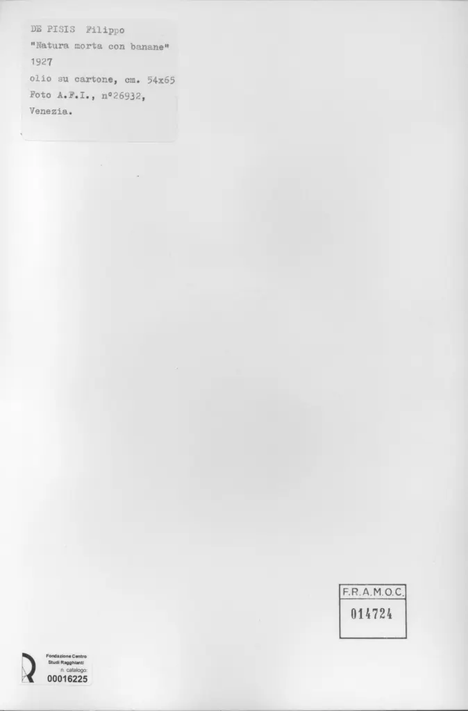 A.F.I. Agenzia Fotografica Industriale , retro