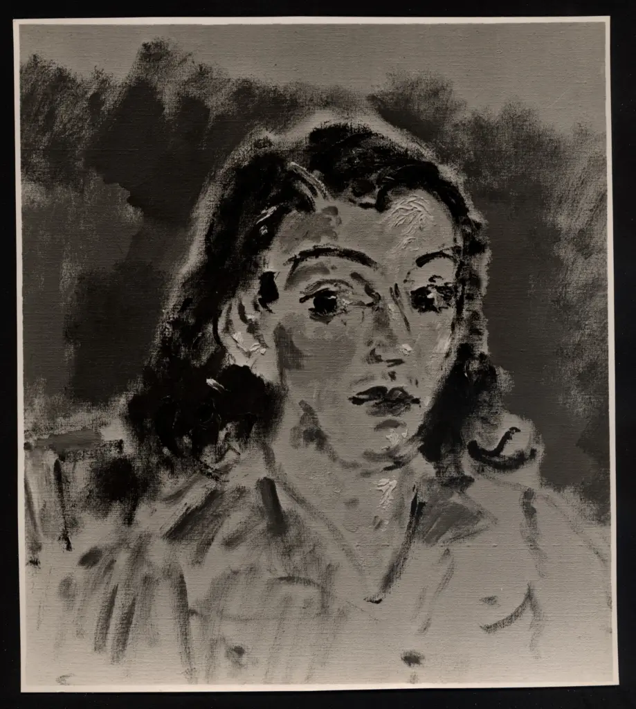 Mari, Gianni , De Pisis, Filippo - sec. XX - Rosetta - Studio per ritratto , fronte