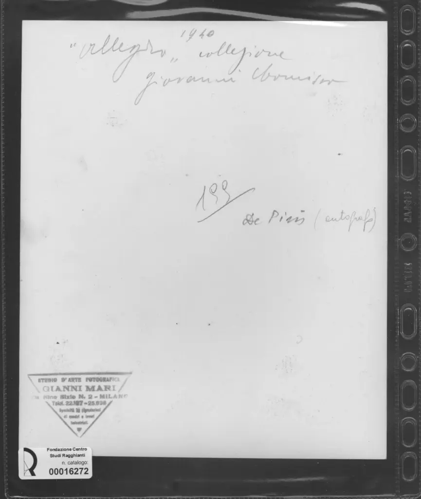 Mari, Gianni , retro