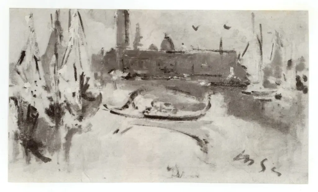 De Pisis, Filippo , Veduta di Venezia