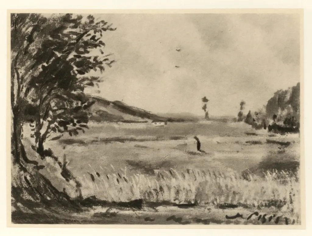 De Pisis, Filippo , Paesaggio francese